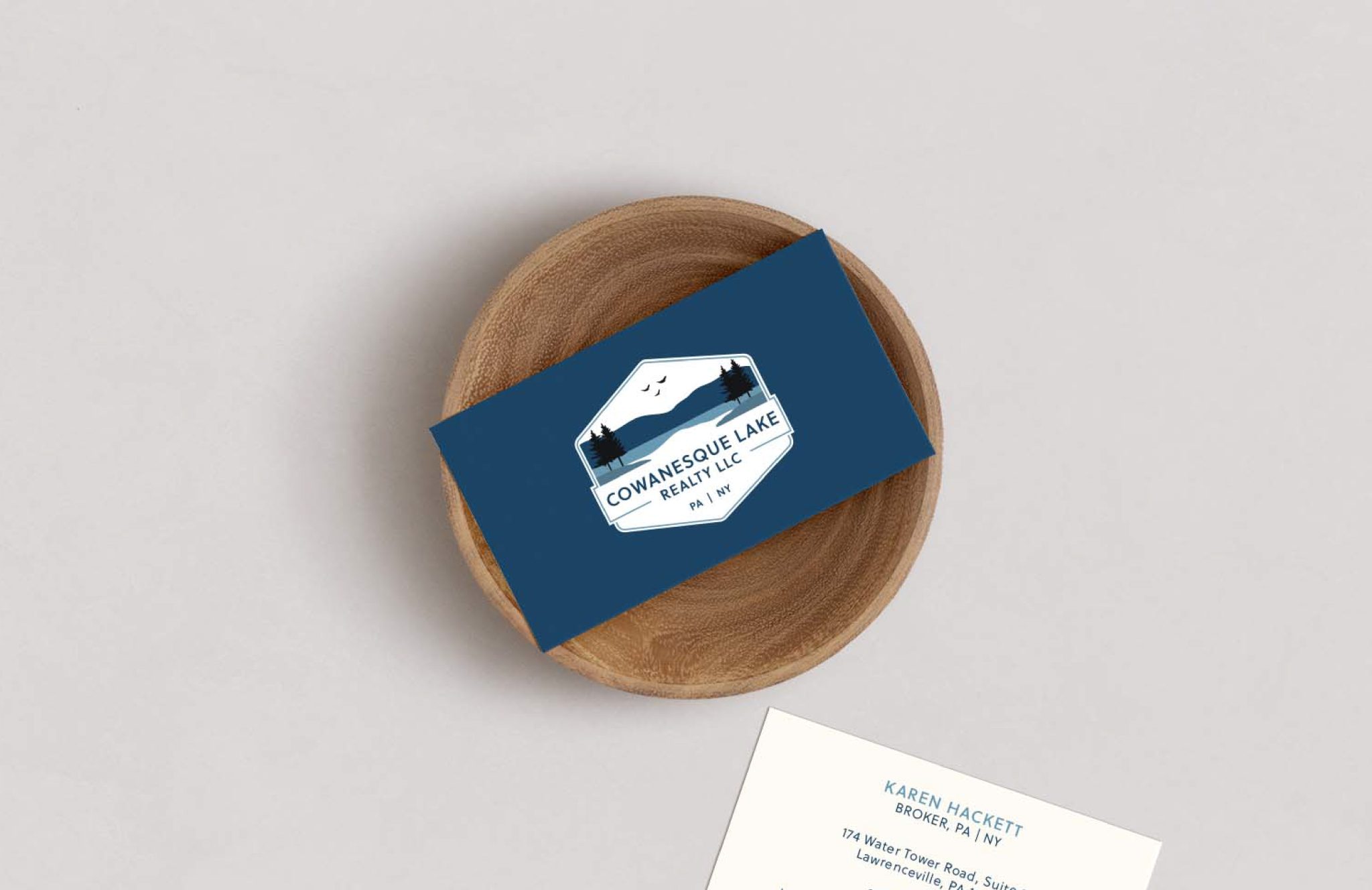 Branding for Cowanesque Lake Realty Corrine Crooker Design